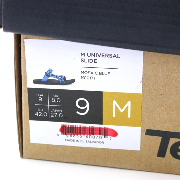 Teva Original Universal Slide Mosaic Blue Sandals main image 5